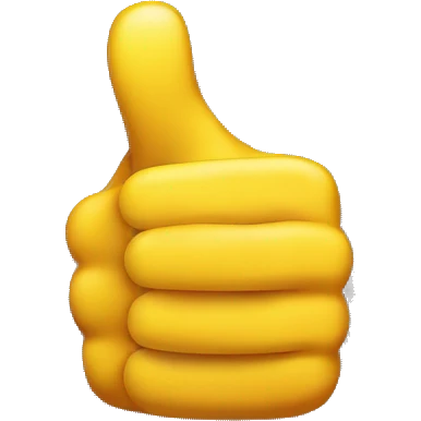 Thumbs up with a wink emoji