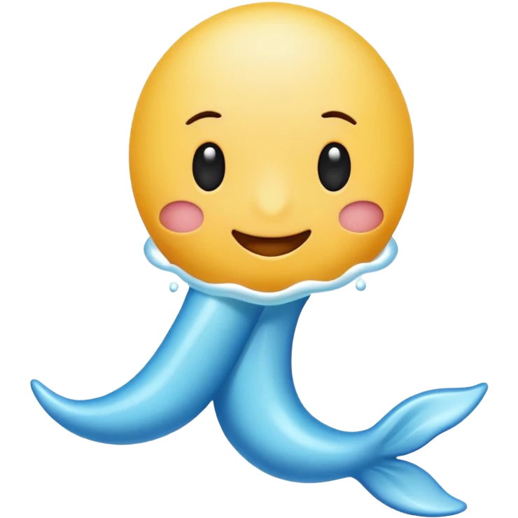 Swimming sperm emoji emoji