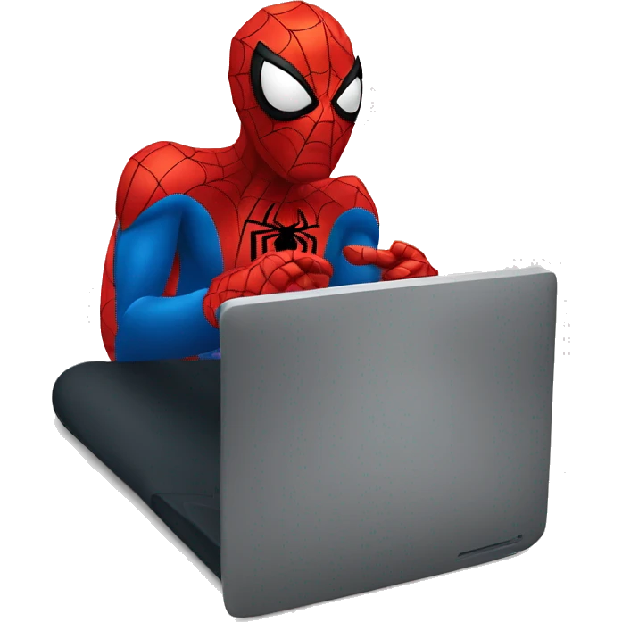 spiderman scripting a pc emoji