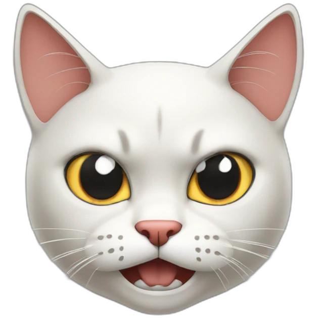 angry cat emoji