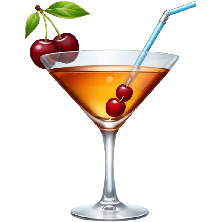 Cocette manhatan cocktail  emoji