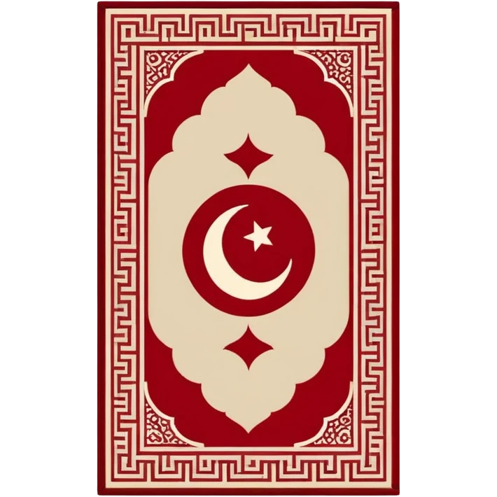 Islam prayer mat emoji