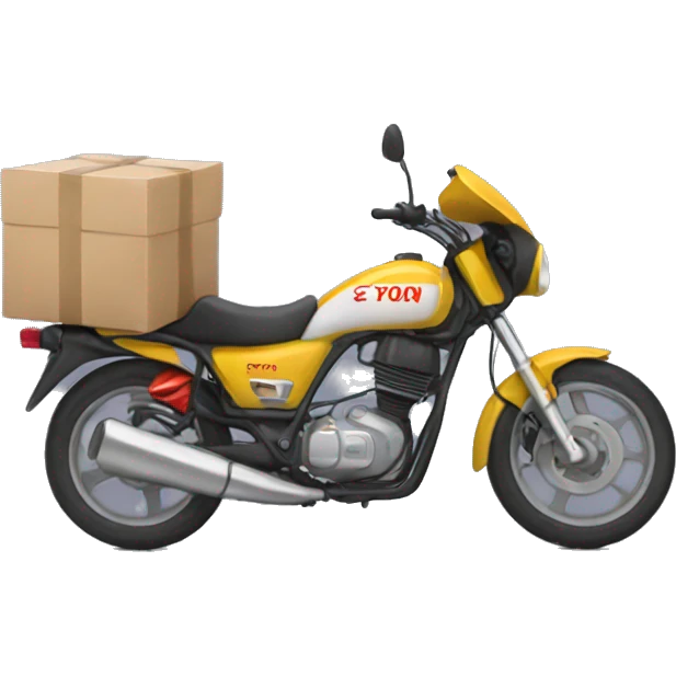 Moto delivery emoji