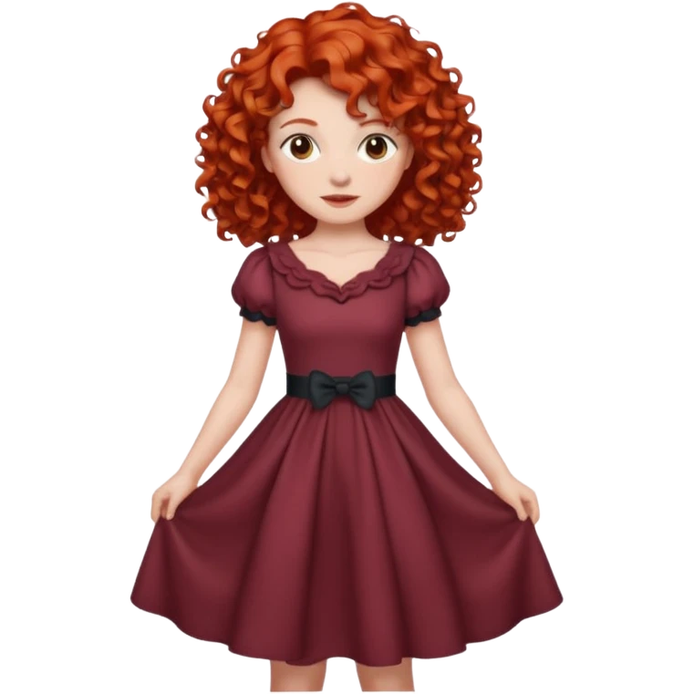Rose DeWitt Bukater curly red hair emoji