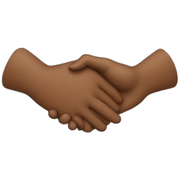 Holding hands emoji
