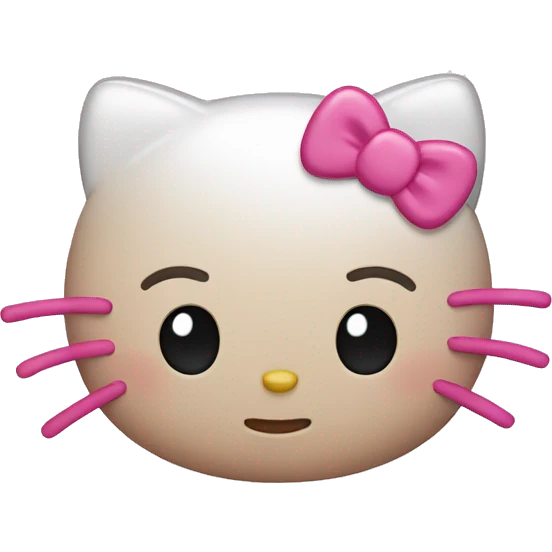 Hello Kitty emoji
