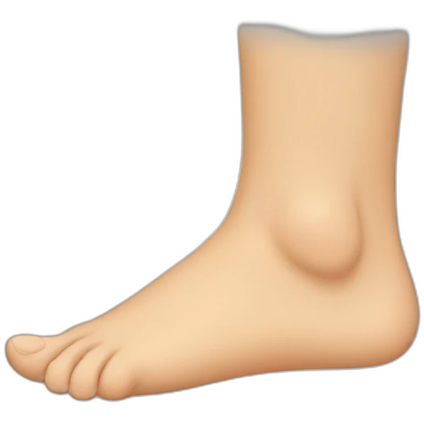 Foot emoji