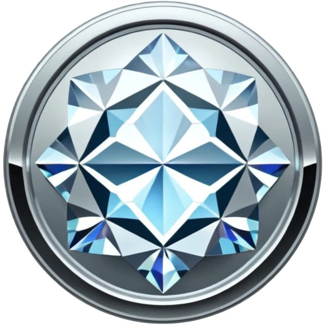 Diamond coin emoji