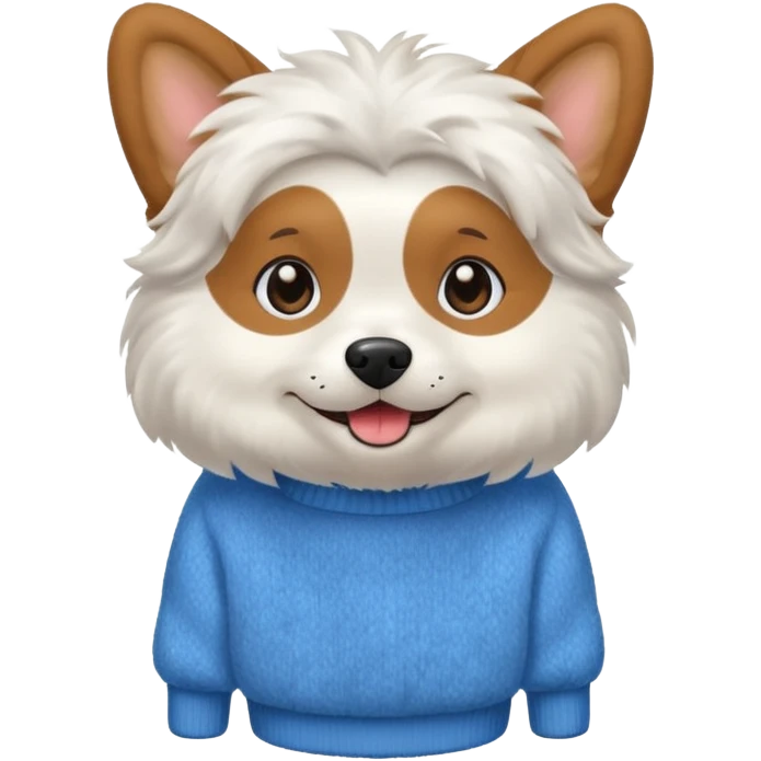dog wearing a sweater  emoji