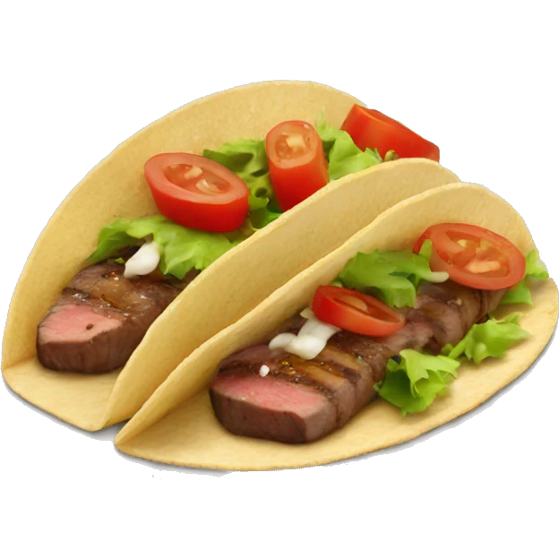 Steak tacos emoji