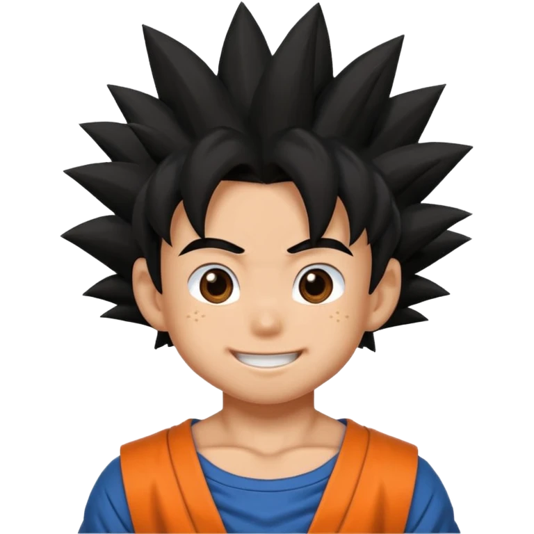 goku kid from dragon ball emoji emoji