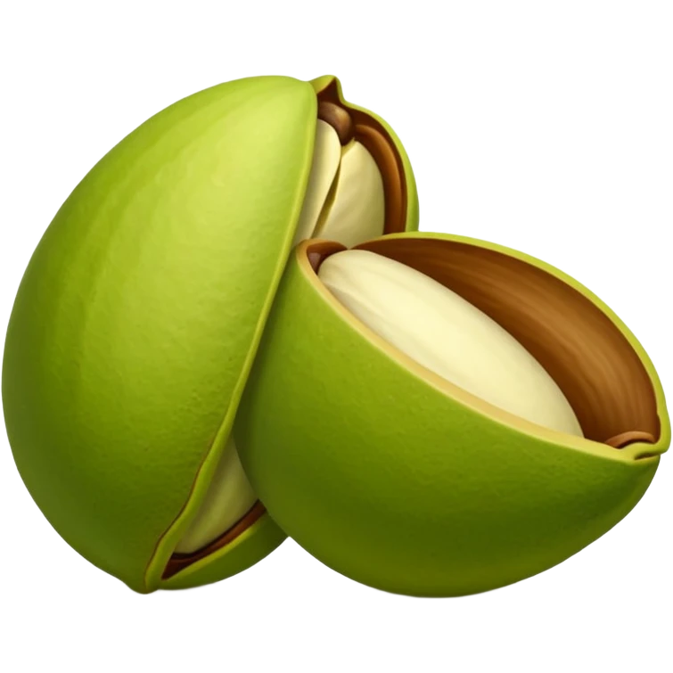 raw pistachio emoji
