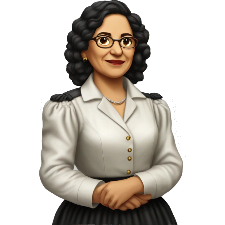 Julia Constancia de Burgos García was a Puerto Rican poet. As an advocate of Puerto Rican independence, she served as Secretary General of the Daughters of Freedom, the women's branch of the Puerto Rican Nationalist Party.  emoji