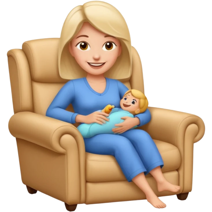 Pumping mom emoji