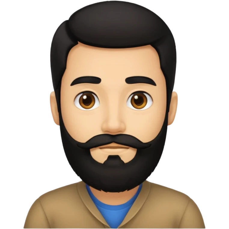 Sit on my beard text emoji