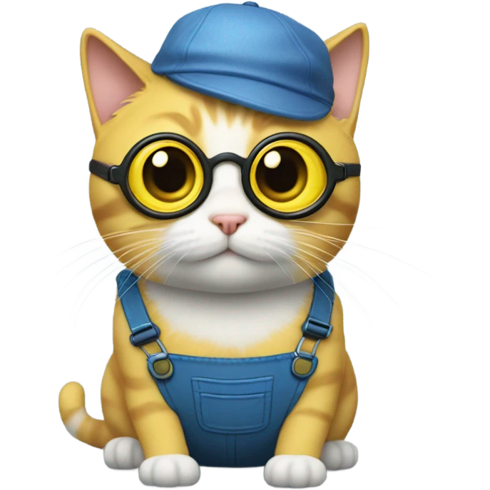cat minion emoji