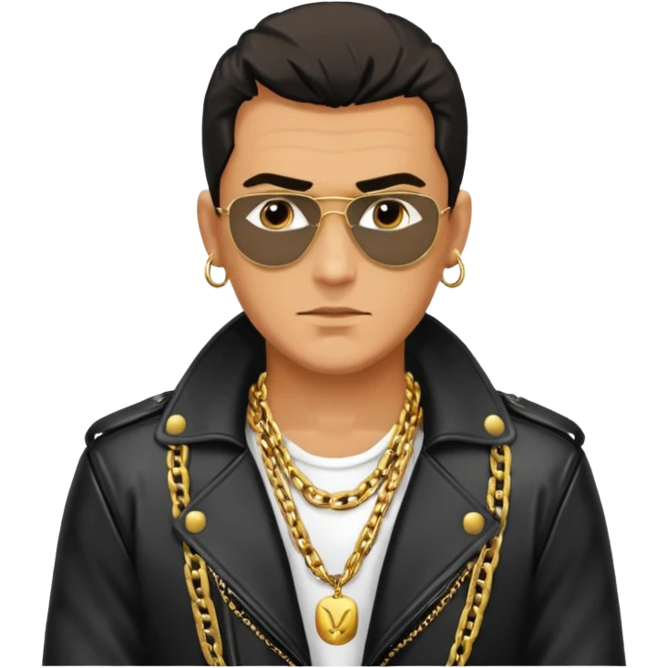 Russian bandit of the nineties emoji