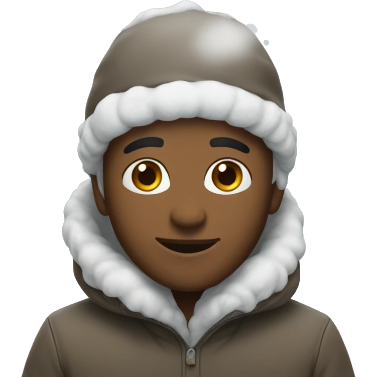 Snow emoji