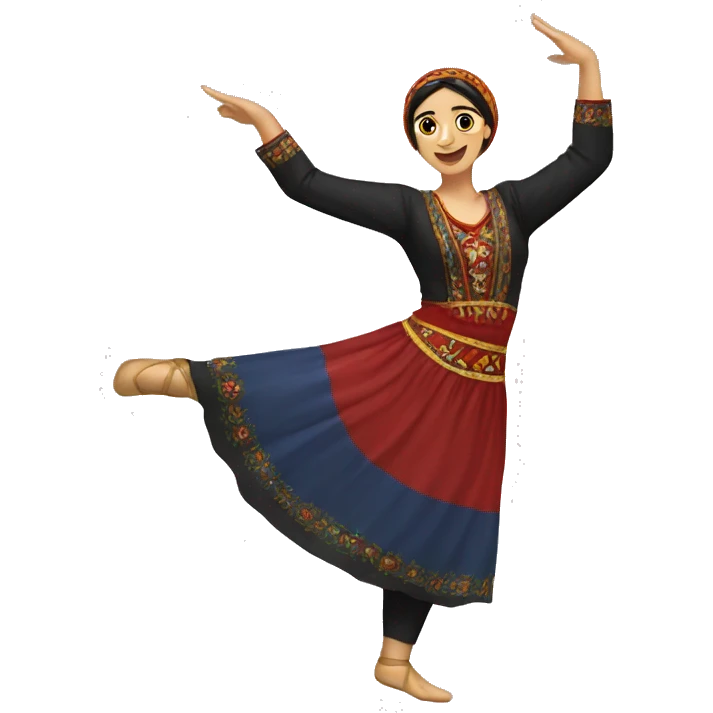 Armenian Folk Dancer emoji