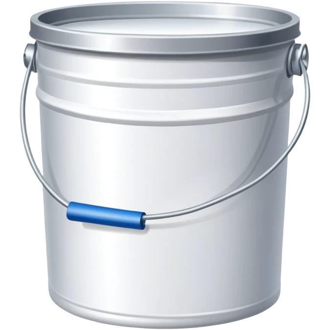 Bote de pintura blanca  emoji