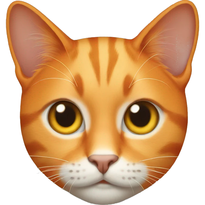 Orange cat emoji