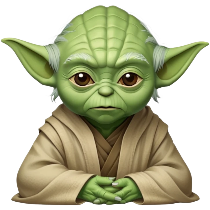 Head Yoda emoji