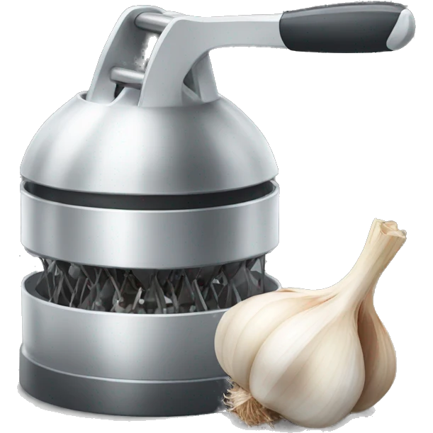 Garlic crusher emoji