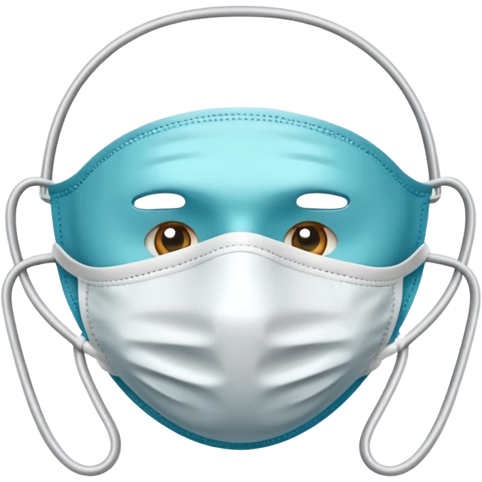only medical mask emoji