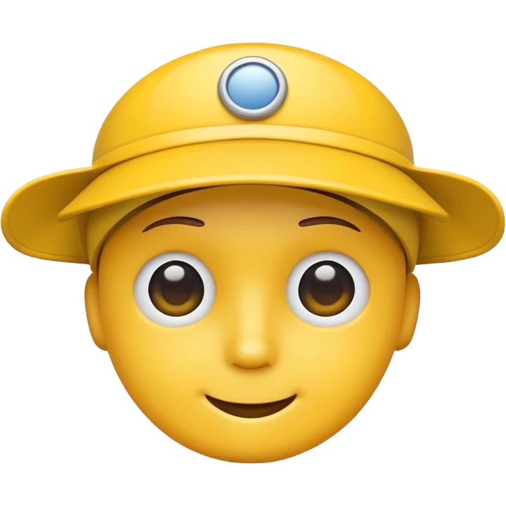 Sun Visor,yellow emoji