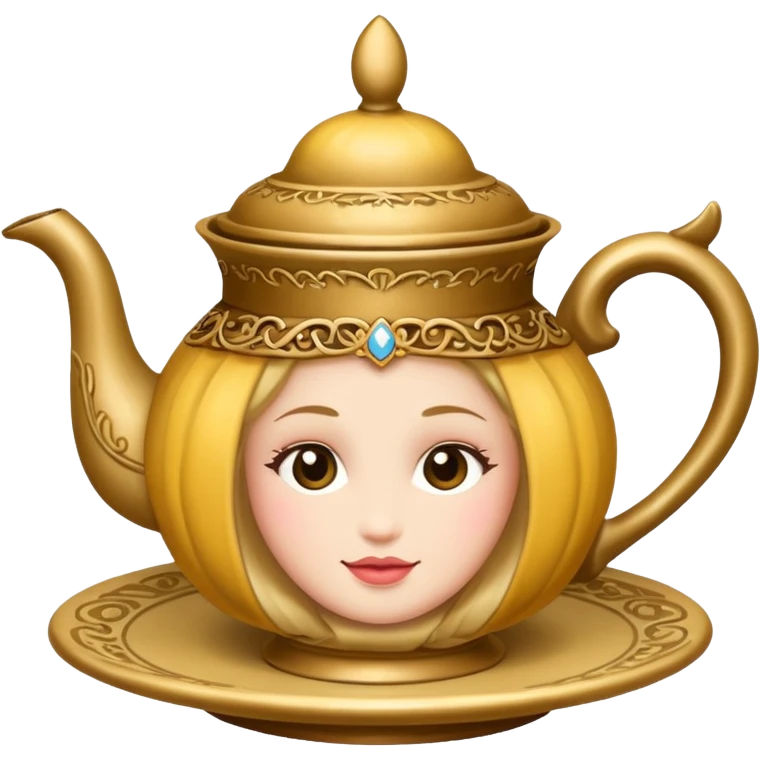  Princess antique tea  emoji