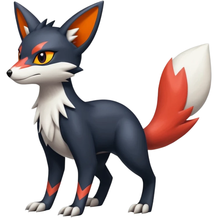 Sneasel-Dewitt-Buizel-Zangoose-hybrid-fusion, full body emoji