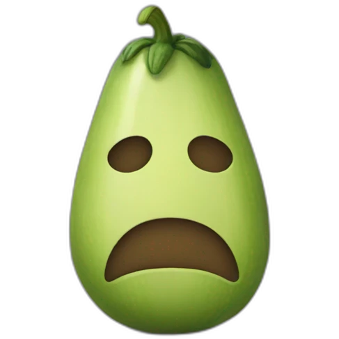 Sad-pepino emoji