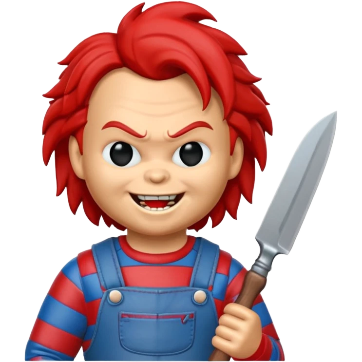 Un emojin de chuky emoji