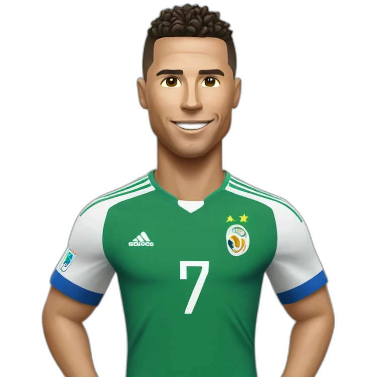 Ronaldo qui gagne la coupe du monde emoji