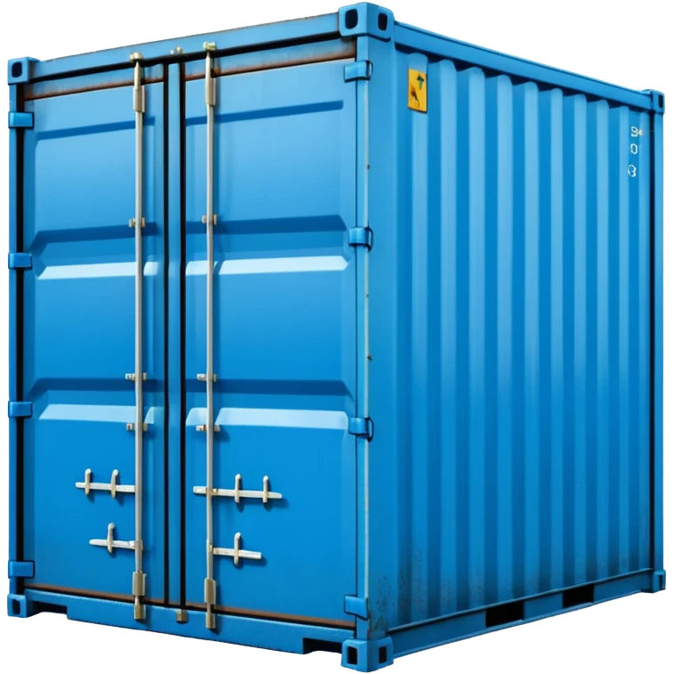 goods Contener emoji which is used for shipment of goods, single contaner emoji