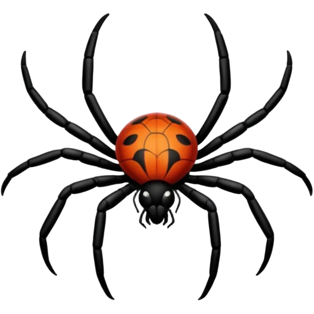 ventanas con telaraña emoji