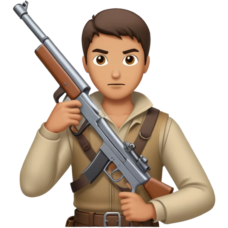 Man duel wielding smg emoji