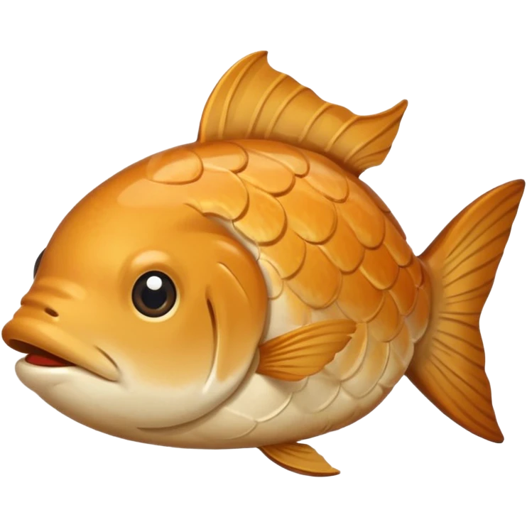 fish-shaped bun like simple emoji for using app  emoji