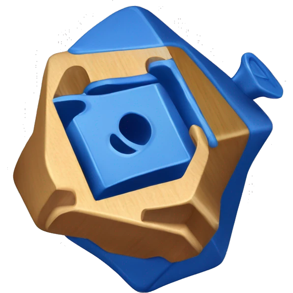 Jewish dreidel a four-sided spinning top, played during the Jewish holiday of Hanukkah emoji