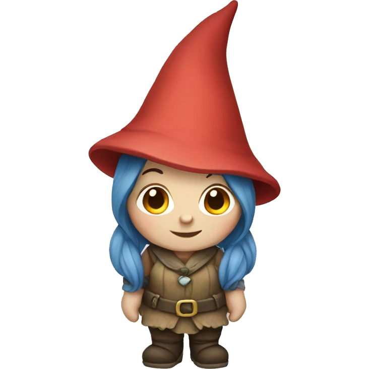 Female gnome emoji