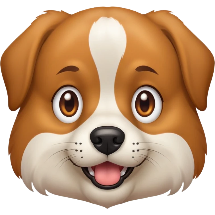 A sarcastic dog mocking your intelligence emoji
