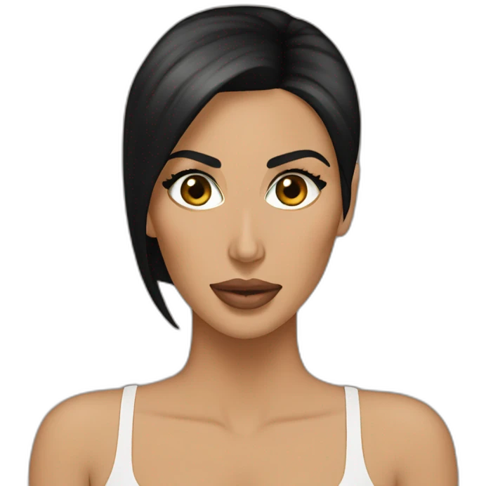Kim kardachians emoji