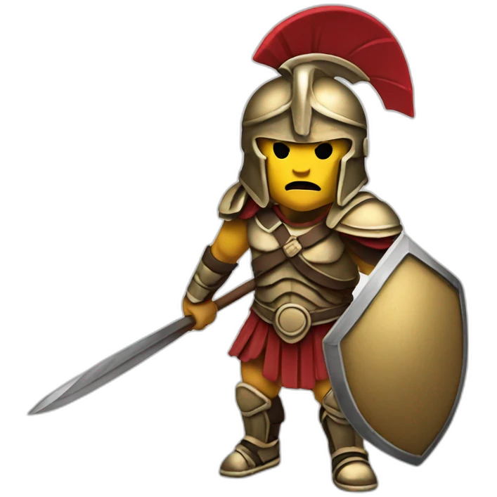 Spartan-warrior emoji
