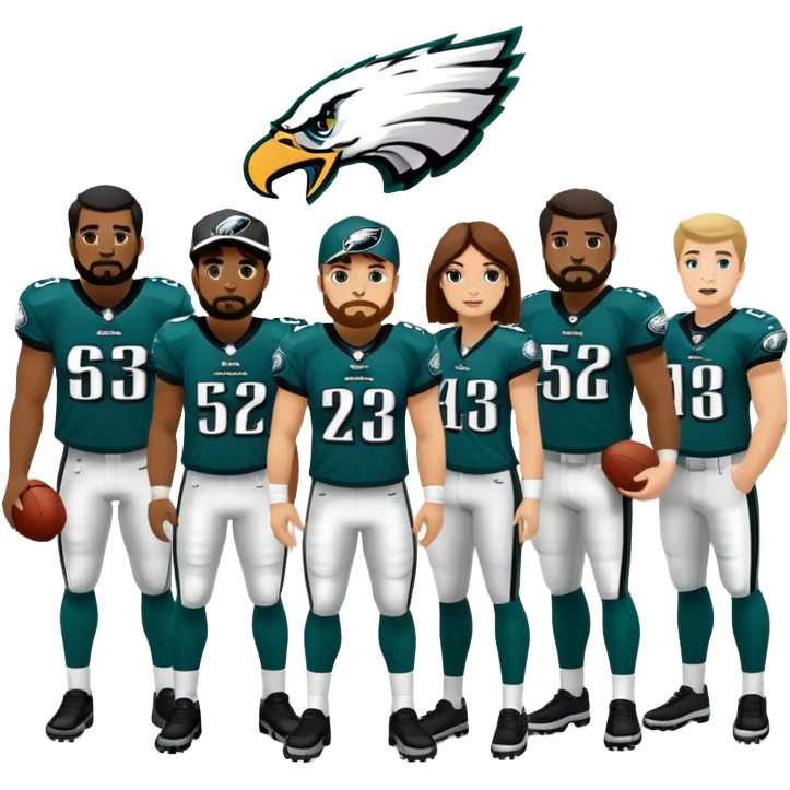 Philadelphia eagles emoji