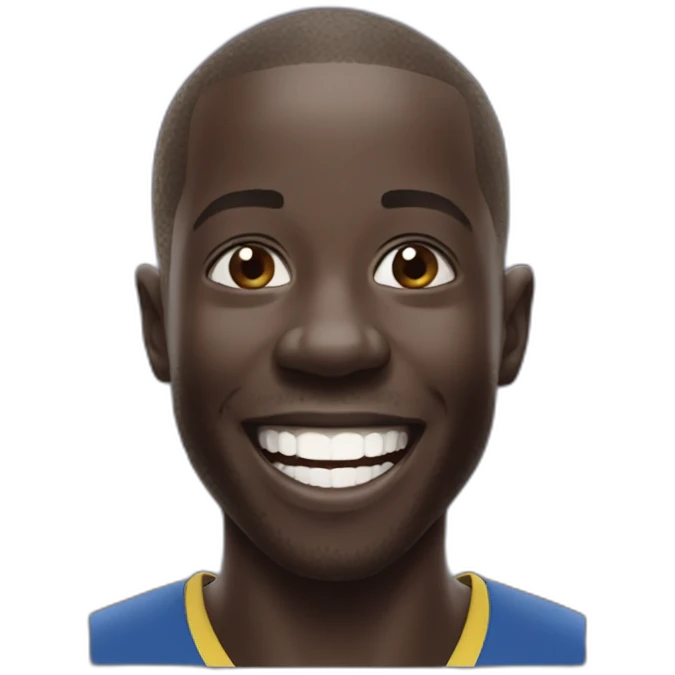 ngolo kanté lauging emoji