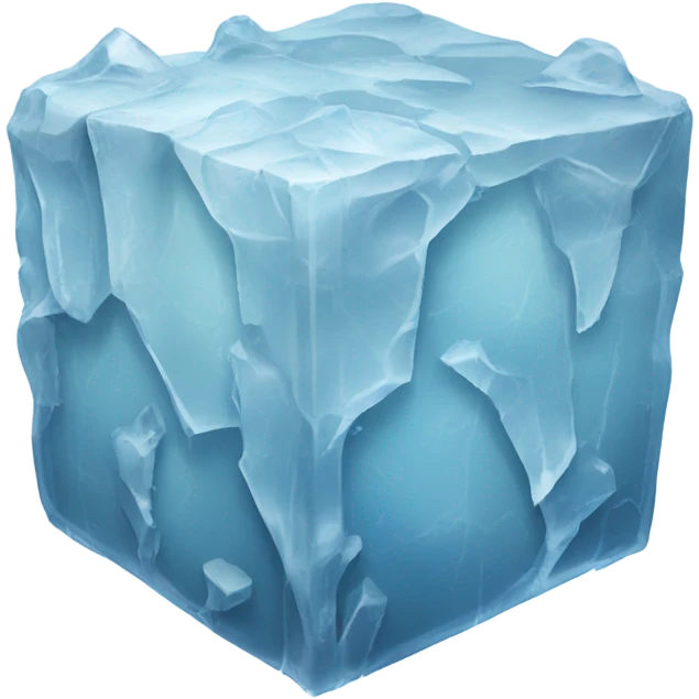 Beat up ice emoji