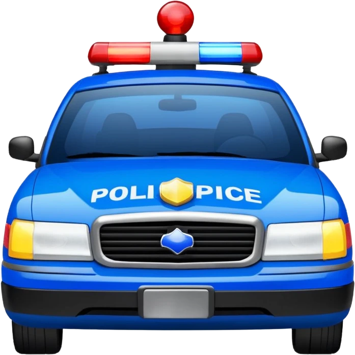 police lights emoji