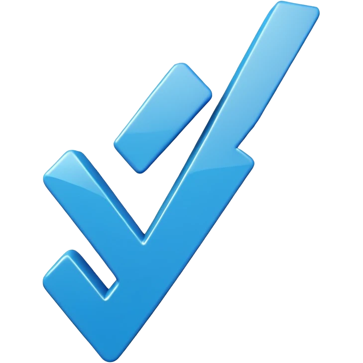 Roblox verified check mark emoji