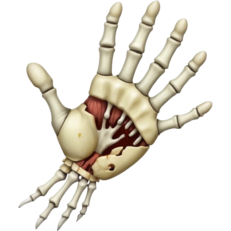 zombie hand snap emoji