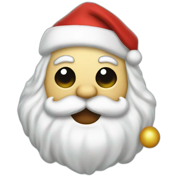 Santa Rock sign emoji